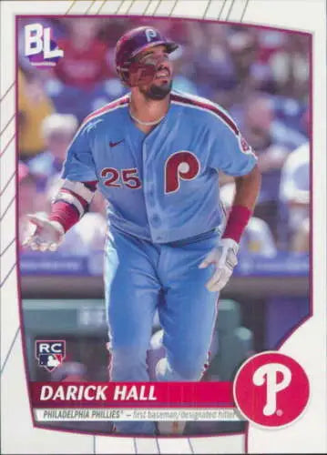 2023 Topps Big League #11 Darick Hall NM-MT RC Rookie baseball card with original gloss