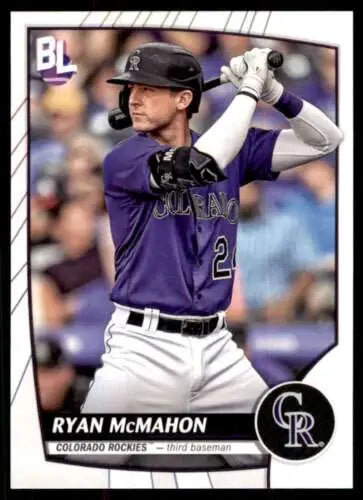 Ryan McMahon baseball card from 2023 Topps Big League featuring original gloss finish