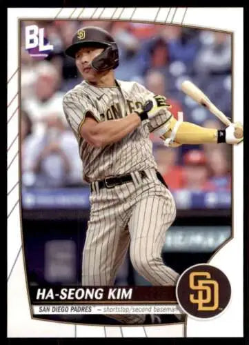 2023 Topps Big League #158 Ha-Seong Kim baseball card in NM-MT condition for Padres fans