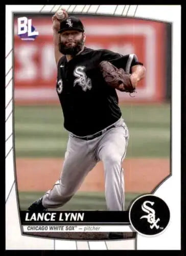 2023 Topps Big League #166 Lance Lynn baseball card with original gloss, White Sox