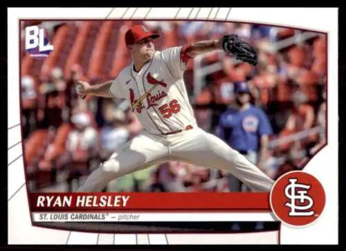 Ryan Helsley baseball card from 2023 Topps Big League in NM-MT condition