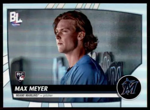 2023 Topps Big League #206 Max Meyer NM-MT RC Rookie Baseball Card Original Gloss