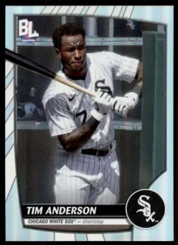 2023 Topps Big League Tim Anderson baseball card with original gloss for White Sox fans