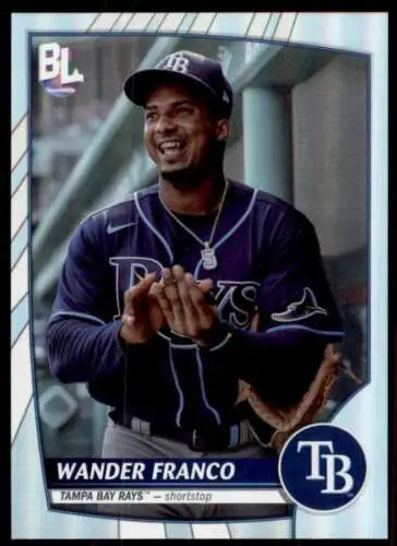 2023 Topps Big League #225 Wander Franco baseball card with original gloss finish