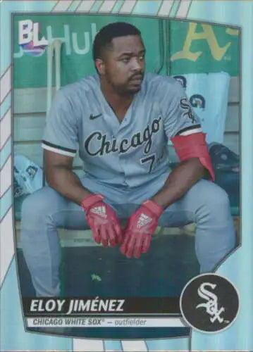 Eloy Jiménez 2023 Topps Big League baseball card original gloss White Sox