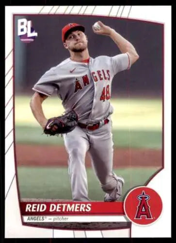 2023 Topps Big League #24 Reid Detmers NM-MT Angels Original Gloss Baseball Card