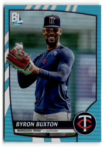 2023 Topps Big League #262 Byron Buxton baseball card with original gloss for Twins fans