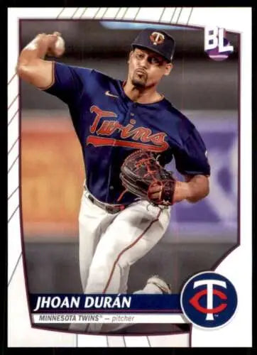 Jhoan Duran baseball card from 2023 Topps Big League #33 featuring original gloss design