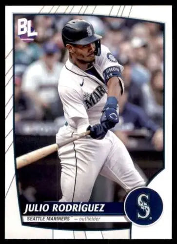 2023 Topps Big League #44 Julio Rodríguez baseball card with original gloss finish