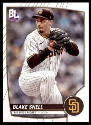 2023 Topps Big League #67 Blake Snell NM-MT Padres baseball card with original gloss