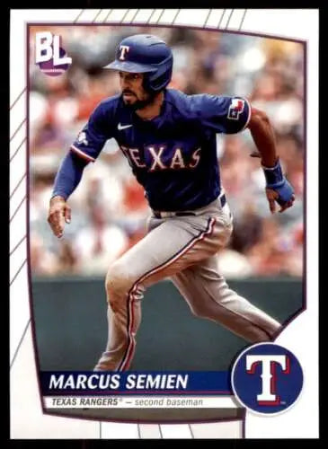 2023 Topps Big League #83 Marcus Semien baseball card with original gloss, NM-MT condition