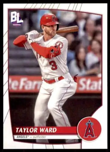 2023 Topps Big League #96 Taylor Ward baseball card with original gloss details