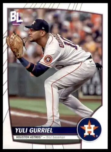 2023 Topps Big League #98 Yuli Gurriel baseball card in original gloss condition