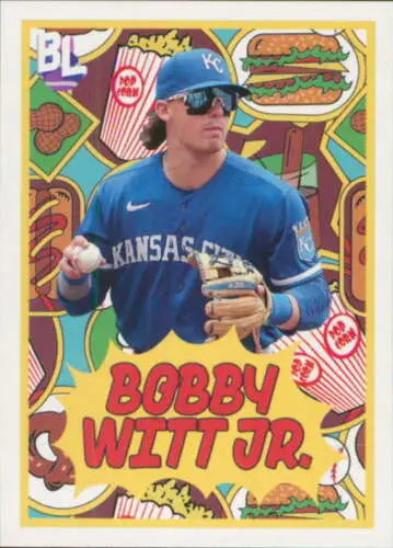 Bobby Witt Jr. 2023 Topps Big League Big Leaguers Baseball Card with original gloss