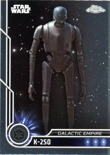 K-2SO Star Wars trading card from 2023 Topps Chrome Star Wars series