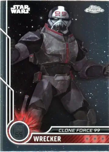 Wrecker Star Wars trading card from 2023 Topps Chrome Star #82 NM-MT коллекция