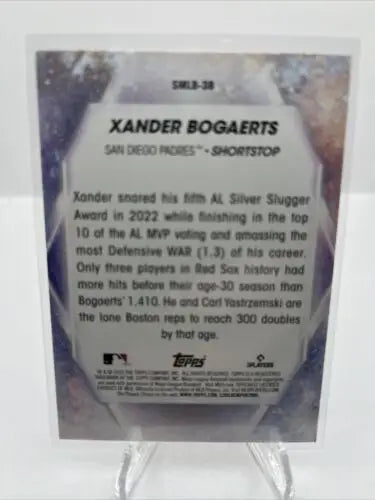 2023 Topps Series 2 #38 Xander Bogaerts baseball card for San Diego Padres fans