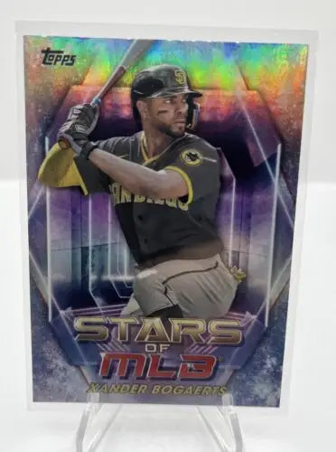 Xander Bogaerts baseball card from 2023 Topps Series featuring San Diego Padres