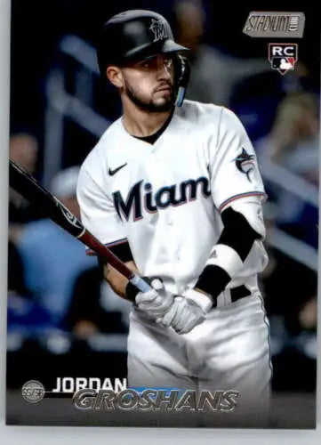 2023 Topps Stadium Club Jordan Groshans baseball card NM-MT RC original gloss collectible