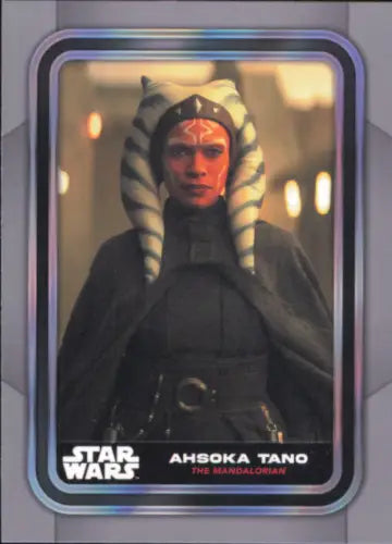 Ahsoka Tano trading card from 2023 Topps Star Wars Mandalorian collection