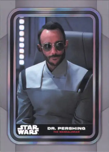 Dr. Pershing trading card from 2023 Topps Star Wars #10 Mandalorian NM-MT