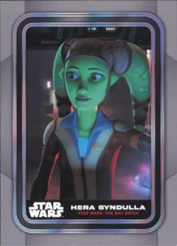 Hera Syndulla trading card from 2023 Topps Star Wars #22 The Bad Batch NM-MT