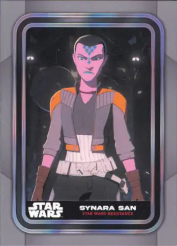 Synara San Topps Star Wars trading card from 2023 collection NM-MT condition