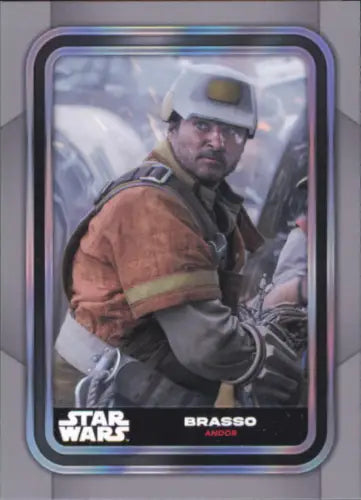 Star Wars Brasso trading card from 2023 Topps Star Wars #35 Andor NM-MT collectible