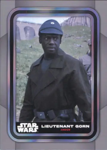 Star Wars Lieutenant Gorn trading card from 2023 Topps Star Wars series