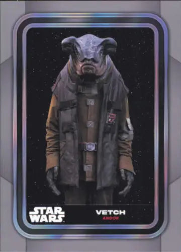 2023 Topps Star Wars #76 Vetch Andor trading card in NM-MT condition