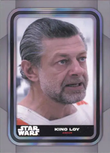 Topps Star Wars #82 Kino Loy Andor trading card from 2023 collectible series