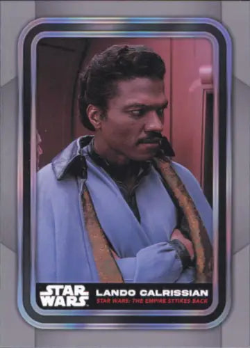 2023 Topps Star Wars #99 Lando Calrissian trading card from The Empire Strikes Back