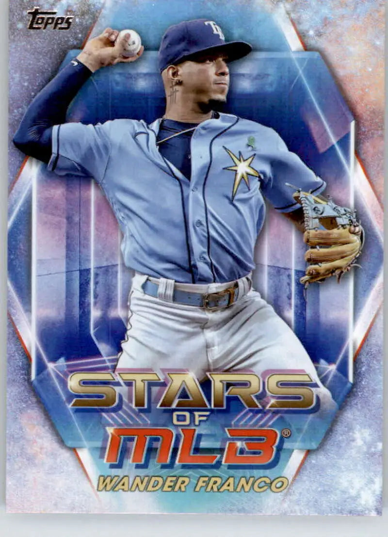 2023 Topps Stars of the MLB Wander Franco Tampa Bay Rays Baseball Card NM-MT