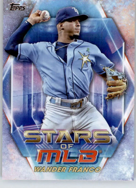 2023 Topps Stars of the MLB Wander Franco Tampa Bay Rays Baseball Card NM-MT