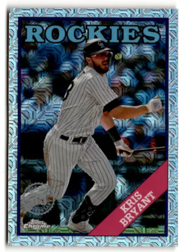 Kris Bryant 2023 Topps Mojo Silver Pack baseball card in original gloss, Rockies edition