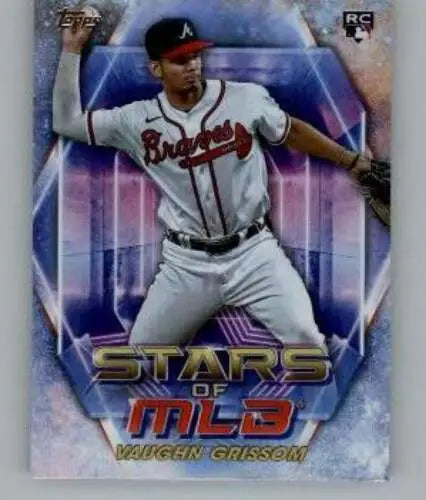 2023 Topps Update Series Stars of MLB Vaughn Grissom baseball card in original gloss condition