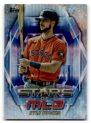 Kyle Tucker baseball card from 2023 Topps Update Series Stars of MLB with original gloss