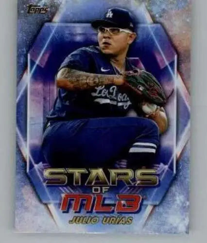 2023 Topps Update Series Stars of MLB Julio Urías baseball card with original gloss quality