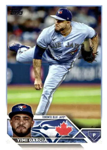 2023 Topps Update Series US235 Yimi Garcia baseball card with original gloss finish