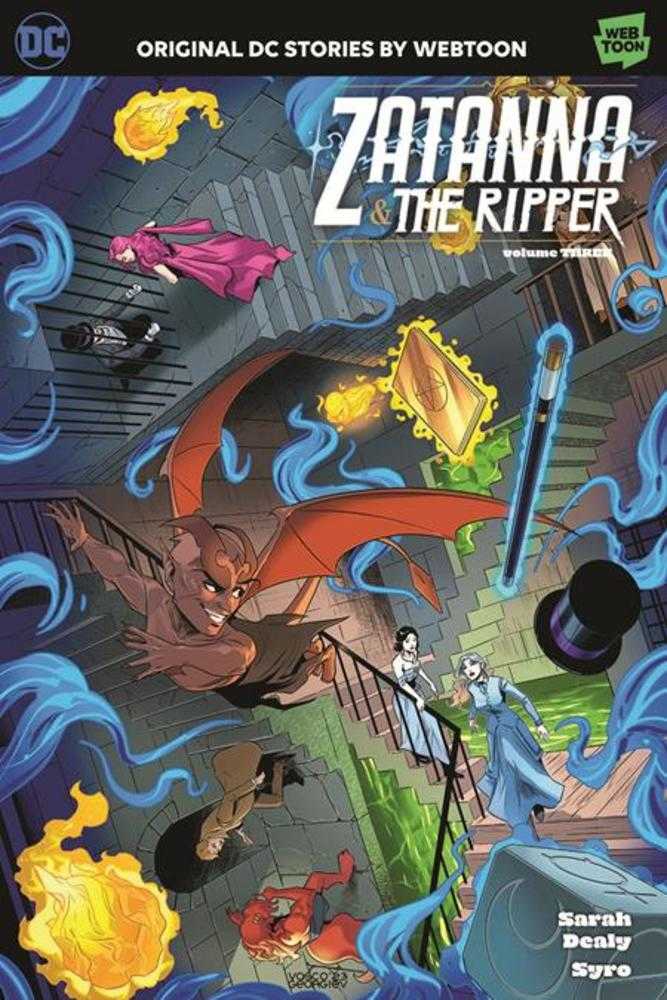 Comic book cover of Zatanna the Ripper featuring magical action and serial killer theme