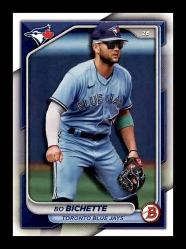 Bo Bichette baseball card 2024 Bowman #83 NM-MT Blue Jays original gloss collectible