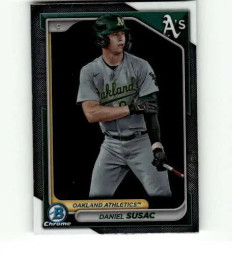 2024 Bowman Chrome Prospects #BCP-42 Daniel Susac NM-MT Athletics original gloss card