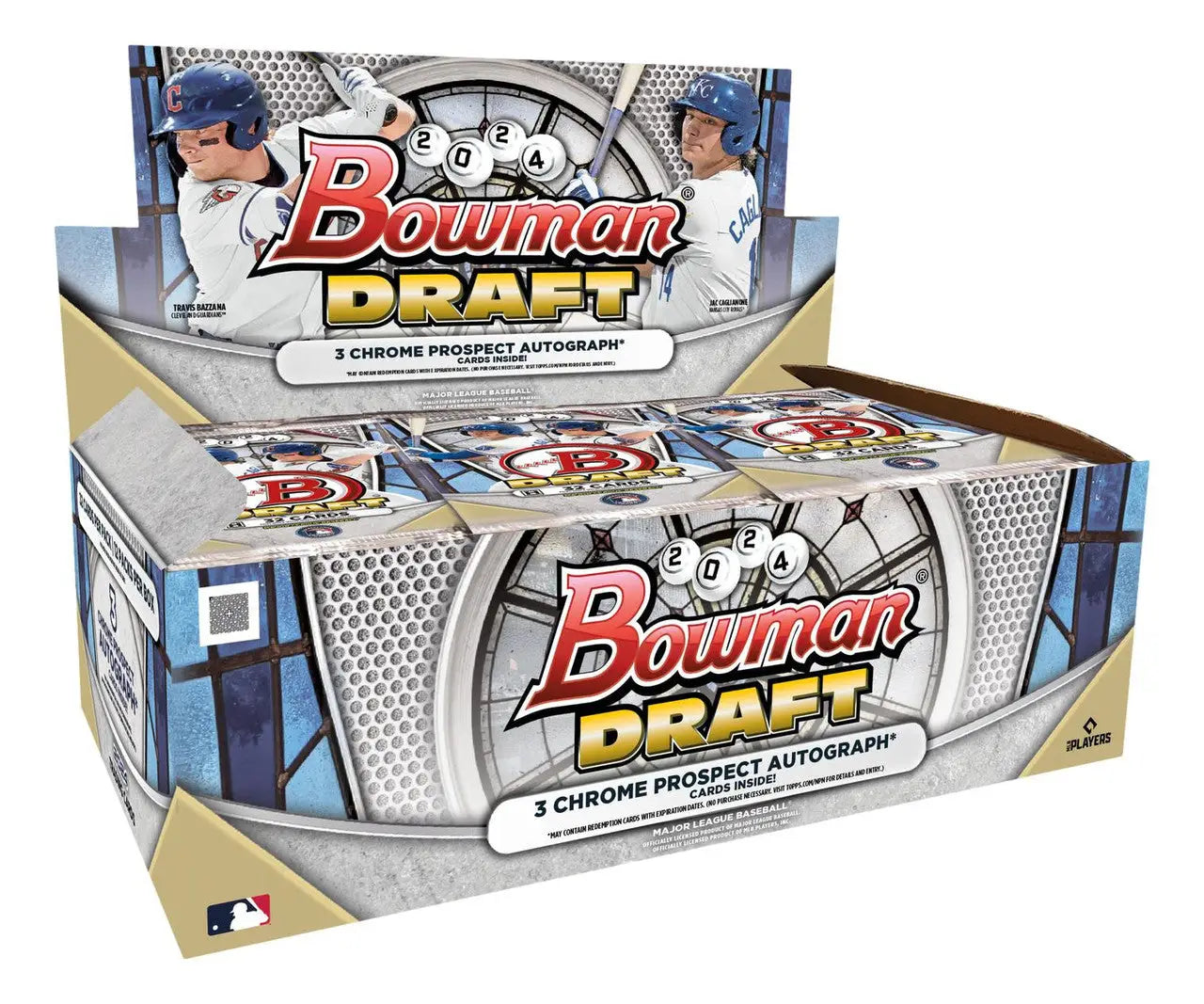 2024 Bowman Draft Baseball Jumbo Box showcasing Chrome Prospect Autographs