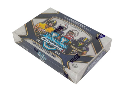 Sealed box of 2020-21 Upper Deck NHL trading cards with orange refractor exclusives