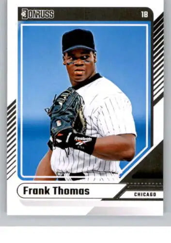 Frank Thomas baseball card from 2024 Donruss, featuring original gloss and White Sox