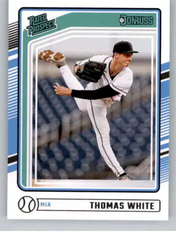 2024 Donruss Thomas White NM-MT RC Rookie Baseball Card Rated Prospect Original Gloss