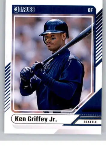 2024 Donruss #21 Ken Griffey Jr. baseball card with original gloss in NM-MT condition