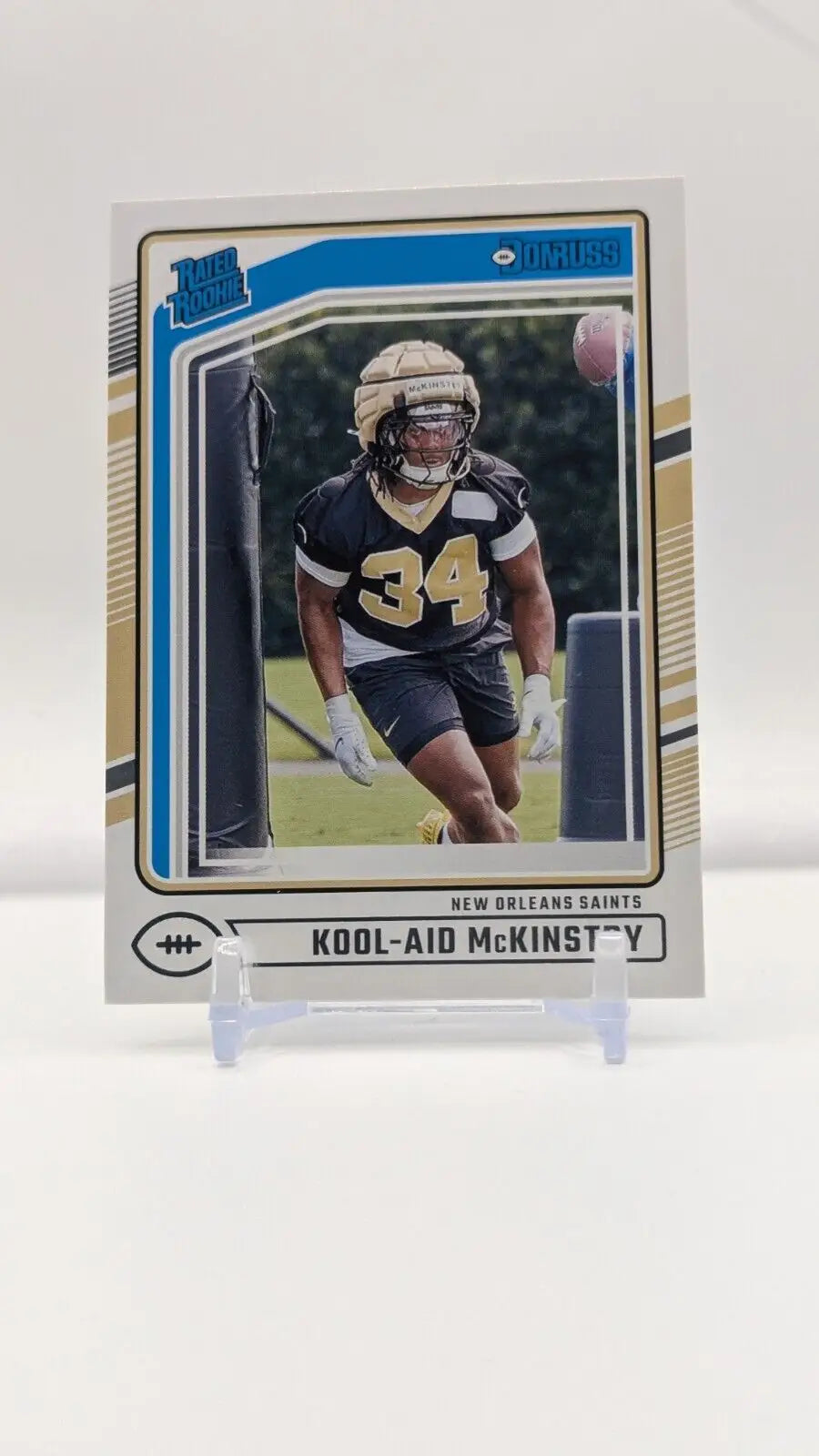 2024 Donruss #315 Kool-Aid McKinstry Rookie Card for New Orleans Saints football collectors