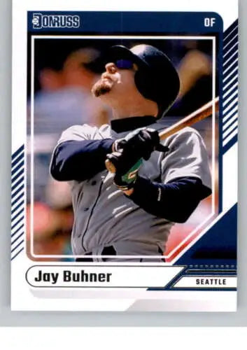 Jay Buhner baseball card from 2024 Donruss with original gloss and Mariners ID:74065