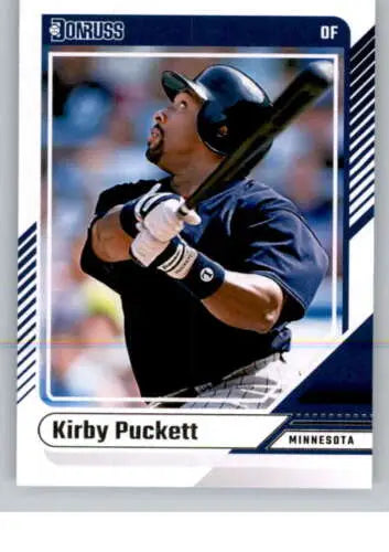 2024 Donruss #73 Kirby Puckett baseball card in original gloss, NM-MT condition